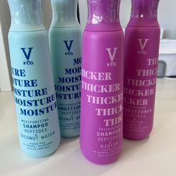 V&Co. Beauty Moisturizing Shampoo+Conditioner 