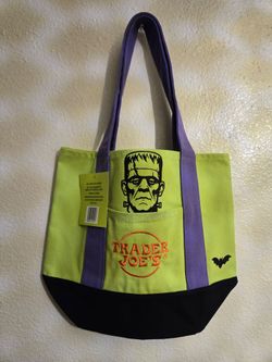Green Trader Joe's Tote Bag