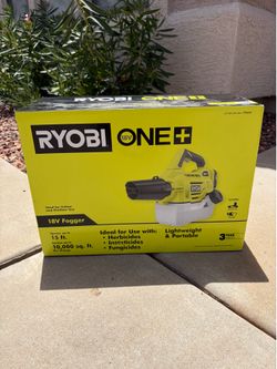 RYOBI ONE+ 18V Fogger Fumigator with Battery & Charger