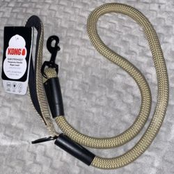 KONG® Neoprene Handle Rope Dog Leash: 4-ft long