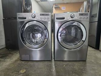 LG SET WASHER AND GAS DRYER / PERFECT CONDITION