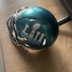 Philadelphia Eagles Super Bowl LII Champions Revolution Speed Mini Football Helmet
