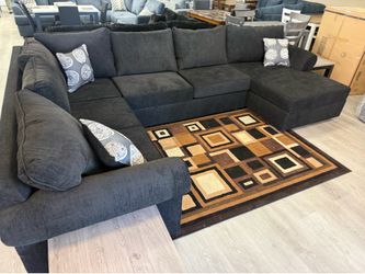 New black sectional