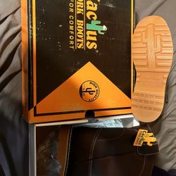 Cactus Work Boots Never Worn Size 9.5