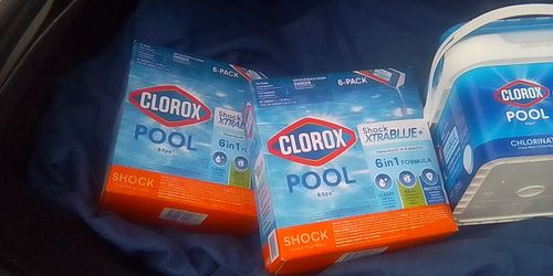 Clorox pool chorine & shock