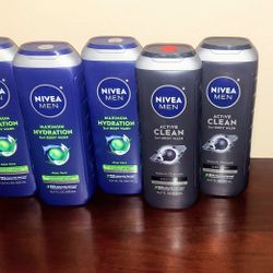 Men's Nivea Body Wash- $4 Each 