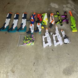 Nerf Gun Bundle – Tons of Blasters + Darts – Kids Toy Set