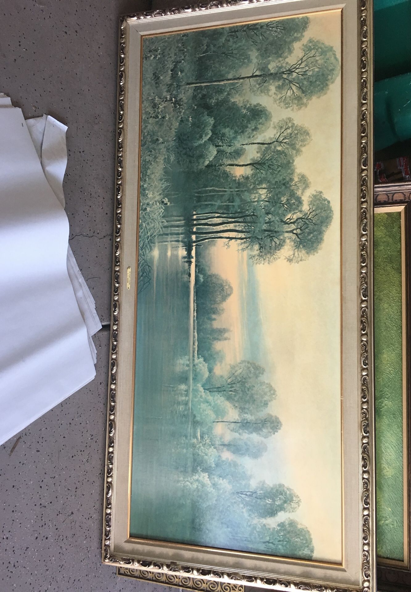A.D.Greer printed picture called “Sunset Glow”