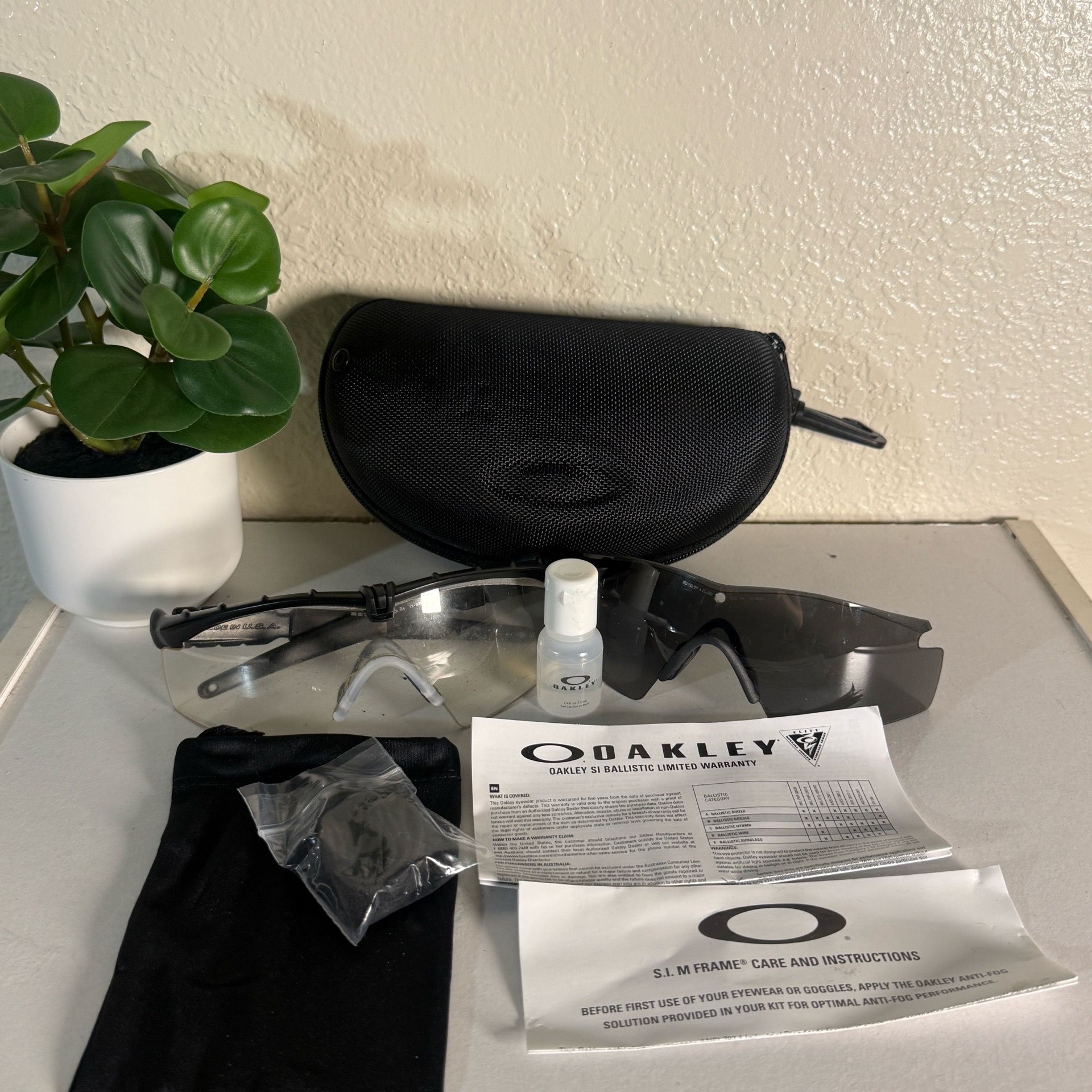 Oakley Sunglasses SI Ballistic Frame 2.0 Strike Array Kit Interchangeable