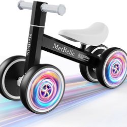 New In Box Toddler Balance Bike 2 Year Old,12”No Pedal Kids Indoor Outdoor Toy Bike 2-5 Years Old with Tool-Free Adjustments Seat, Lightweight First B