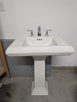 Kohler pedestal sink