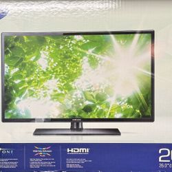 Samsung 26” HDTV, Excellent For Desk Top Or Kitchen, Bedroom, Garage, Etc.