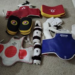 Taekwondo Equipment With Training Equipment 