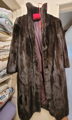 Vintage Full Length Mink Coat