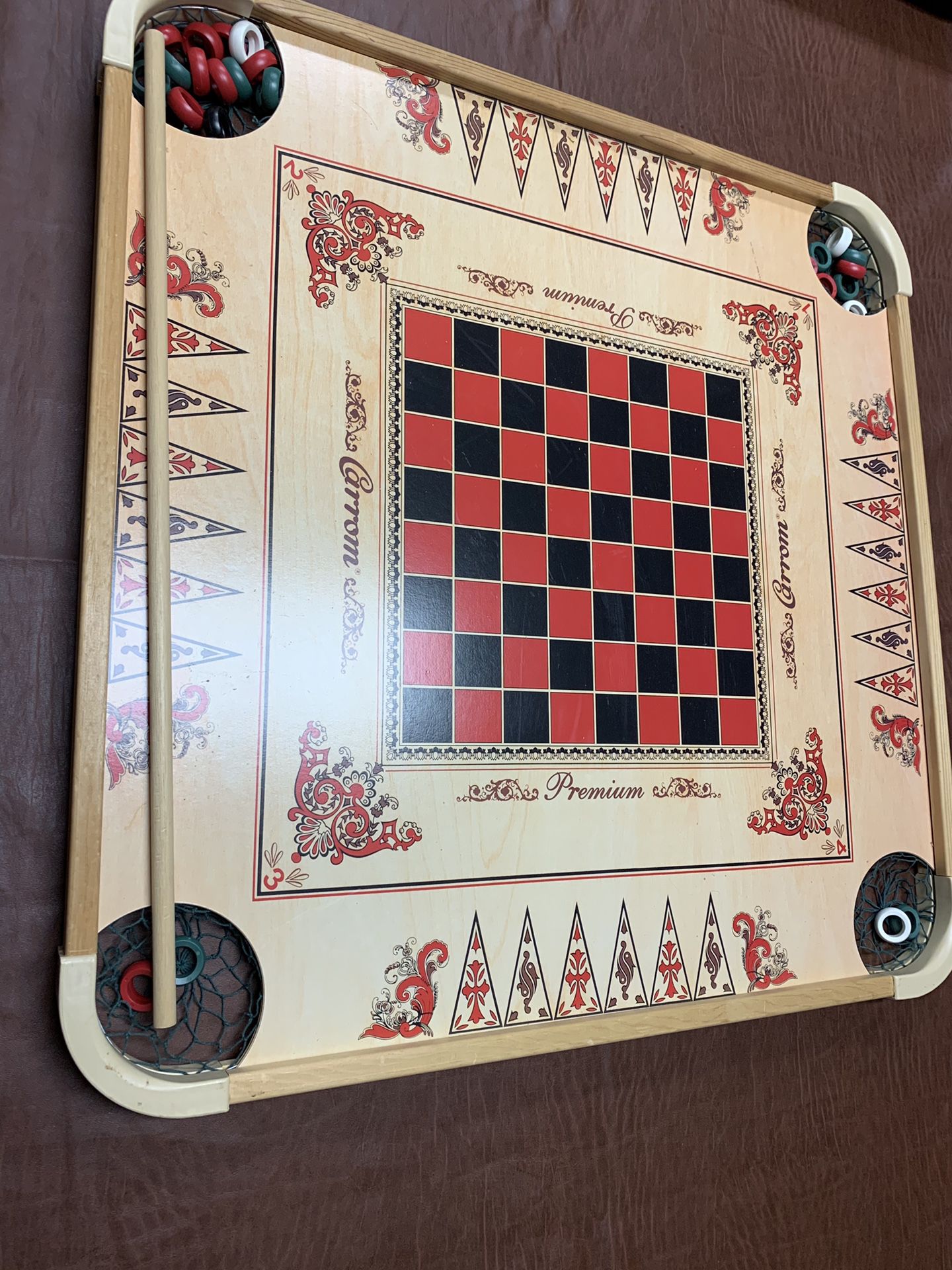 Carrom vintage board game