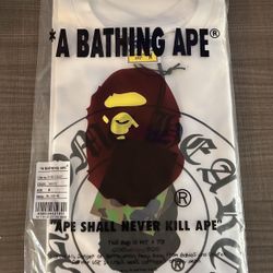 Bape X Chrome Heart White 