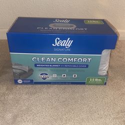 Brand New Sealy 15 Pound Weighted Blanket  