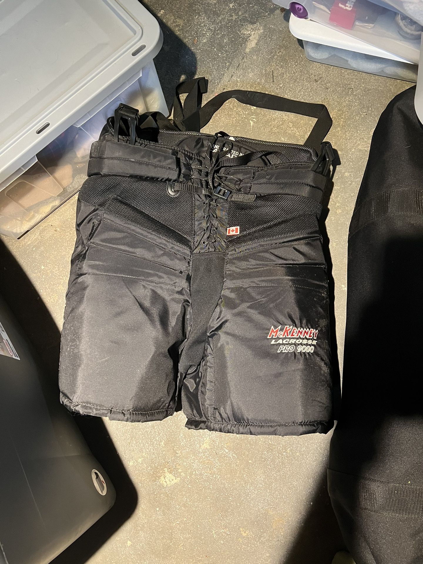 BOX LACROSSE GOALIE GEAR