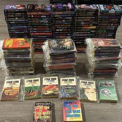 HUGE Star Trek Paperback Lot 151 Novels Vintage Science Fiction Sci-fi Collect
