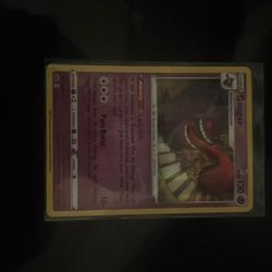 Gengar Card No Pikachu Rare 