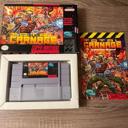 Super Nintendo- Total Carnage 