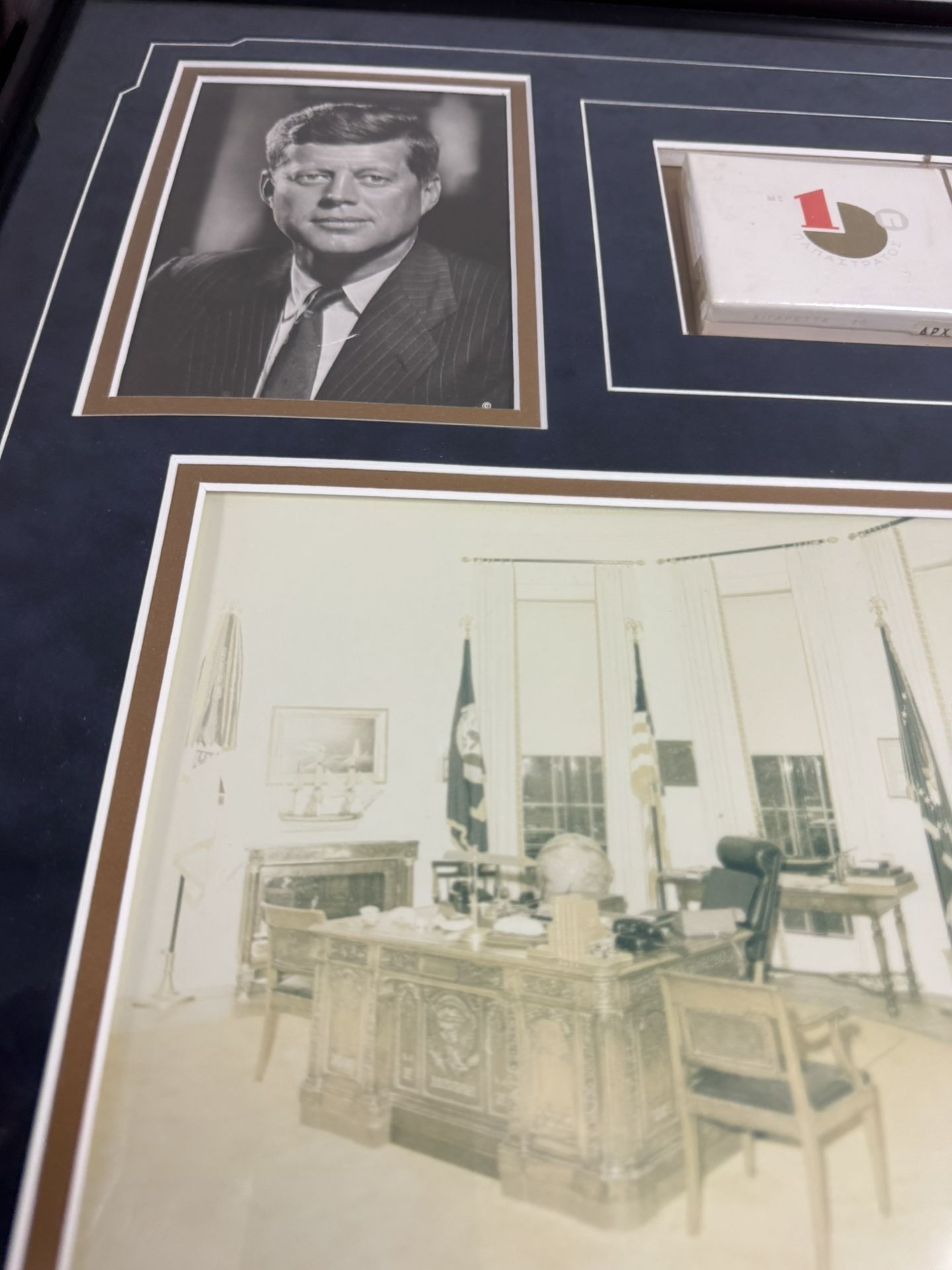 John F Kennedy Rare White House Personal Items