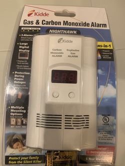 Gas & Carbon Monoxide Alarm