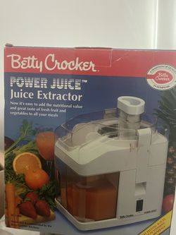 Betty Crocker juicer.