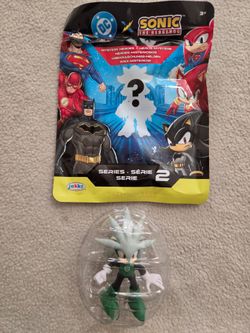 DC crossover Sonic the Hedgehog - Mystery Figure "Silver as Green Lantern"