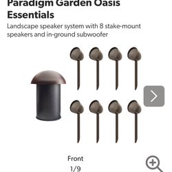 Paradigm Garden Oasis Essentials Garden Soundsystem 