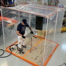 New PaintLine PJSB Spray Booth + PSDR Drying Rack