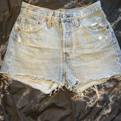 Levi Denim Shorts Women