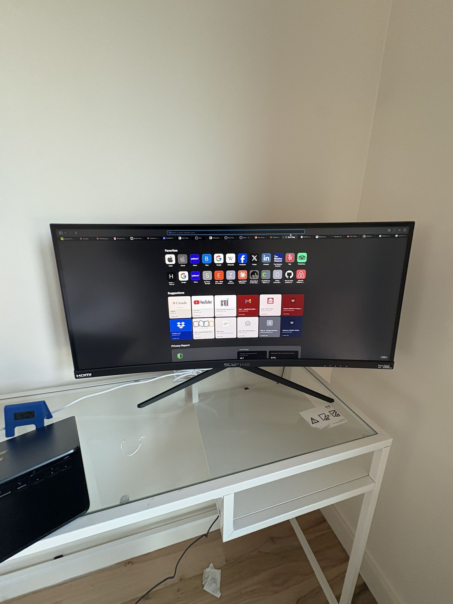 30 Inch Curved Sceptre Monitor (BRAND NEW)