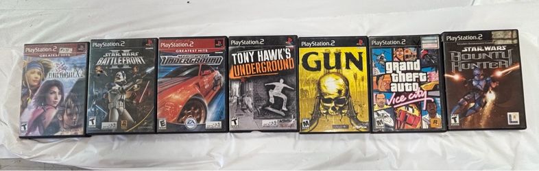 PS2. PS4. Xbox 360 games