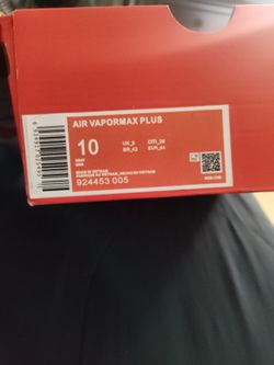 Nike vapor max sz 10 mens