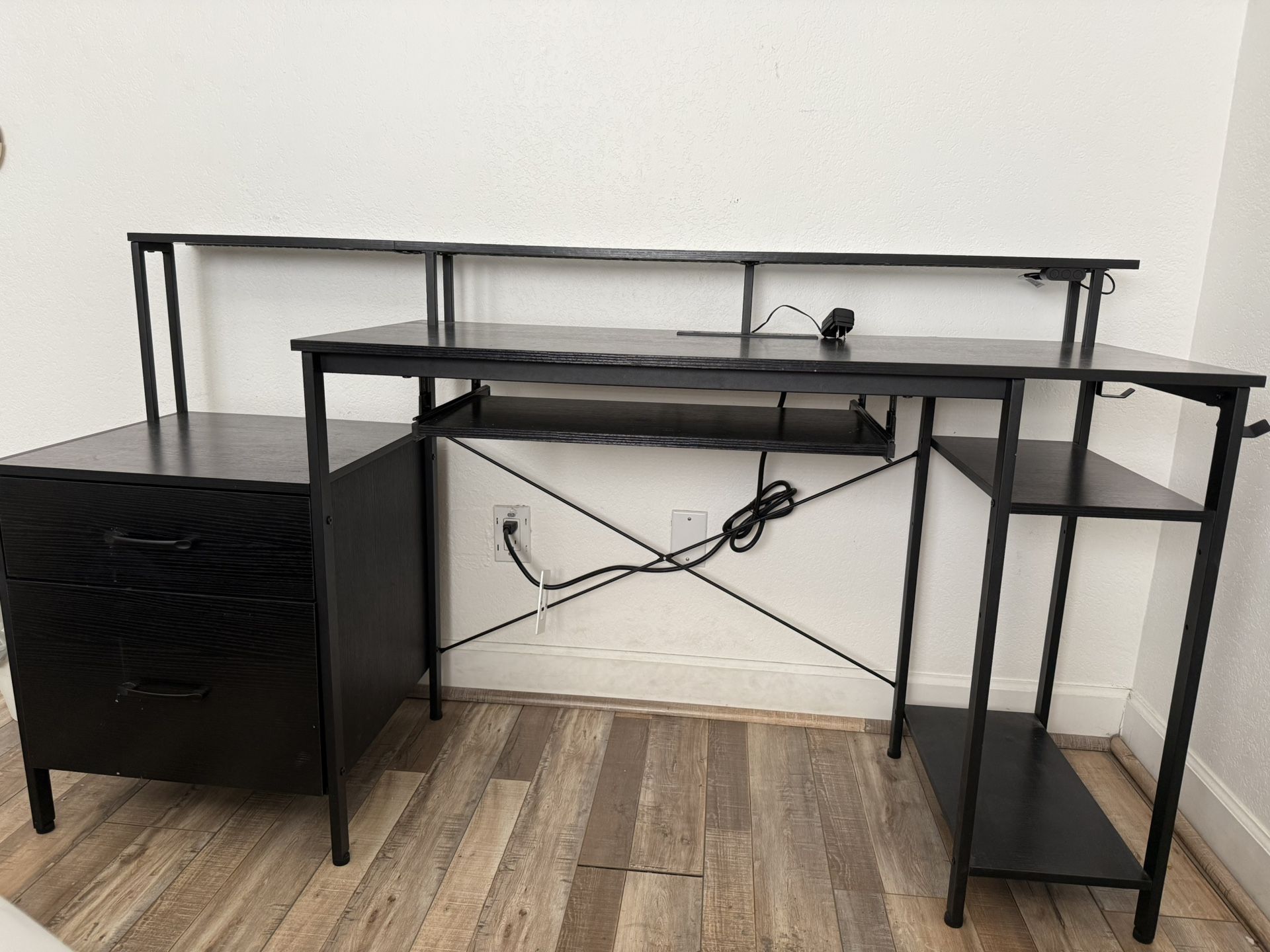 Black Computer Desk