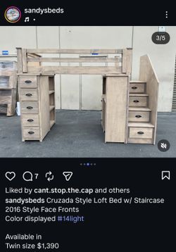Twin bedbunk