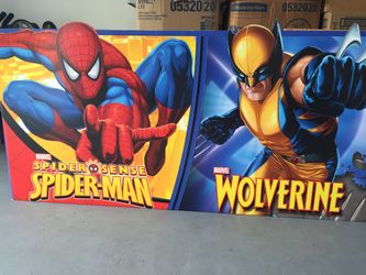 Marvel Superhero Store Display