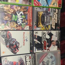 8    Playstation 2 games 