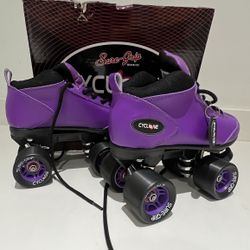 Brand New Women Cyclone Purple Skates ( Size 6 USA) 