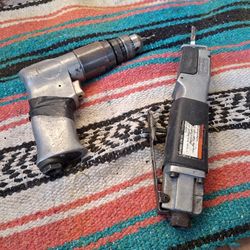 Drill. And  metal saw