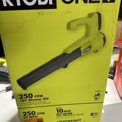 Ryobi 18v leaf blower kit $59