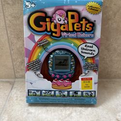 Gigabits- Tamagotchi Unicorn Toy New