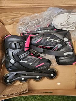 Rollerblade Bladerunner Advantage Pro XT  Size 6 Womens  PINK / BLACK