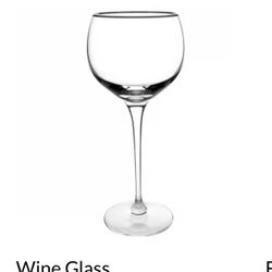 Lenox Solitaire Platinum Wine Glass Discontinued