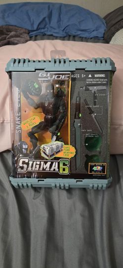 G.i.joe Sigma 6 codename snake eyes and timber the wolf by Hasbro.