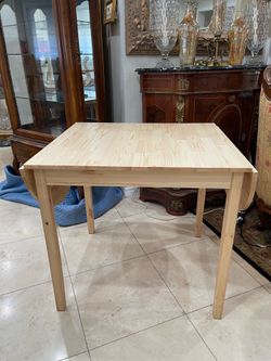 Beautiful Pine Wood Drop-Leaf Folding Dining Table🌷NEW