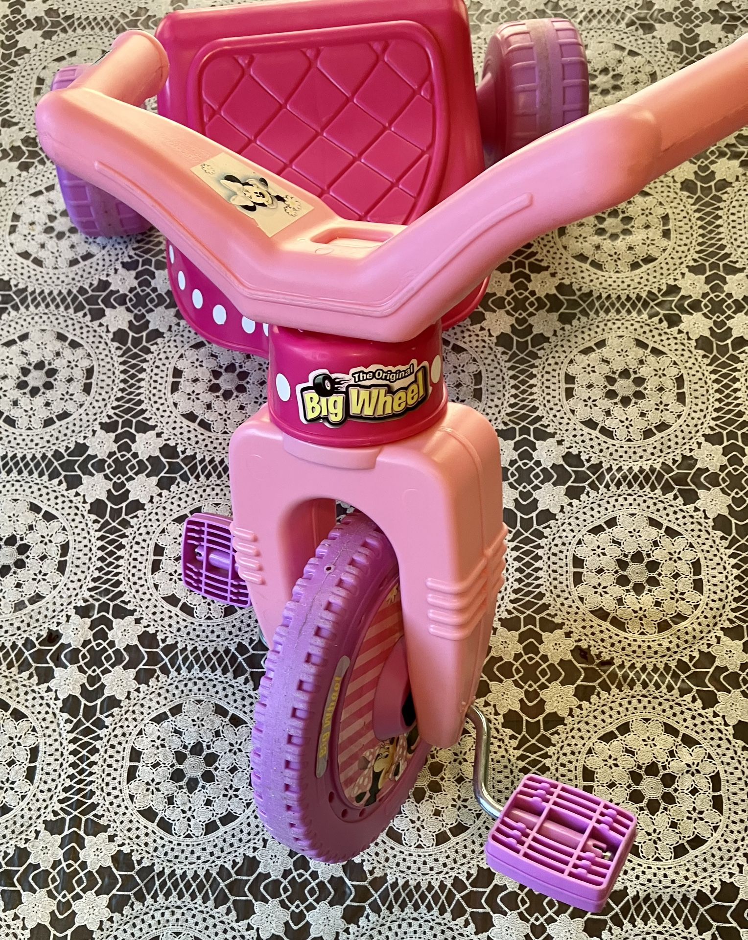 Minnie Mouse Original Big Wheel For Sale