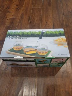 GoDinger Crystal 4PC Whiskey Ser