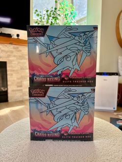 Pokemon Center Chaos Rising ETB (2 available)